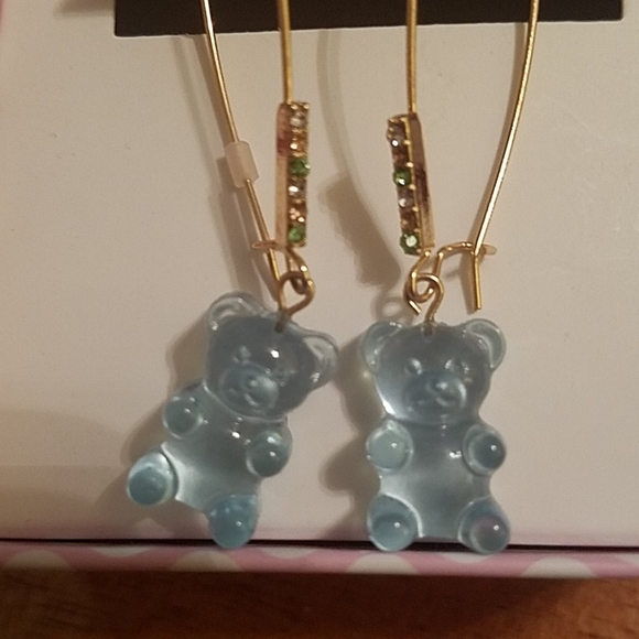 Betsey Johnson gummy bear blue dangle - Picture 2 of 4
